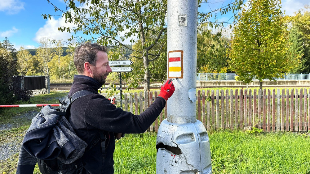 Turistick Zna En Se Na Tras Ch V Esku Obnovuje Jednou Za T I Roky