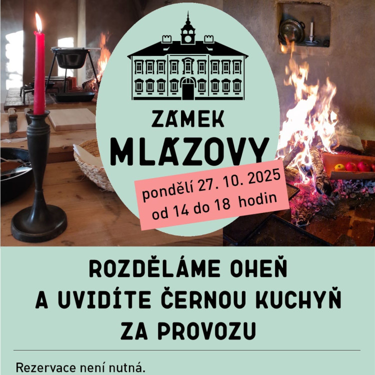 Neobyčejná prohlídka zámecké černé kuchyně