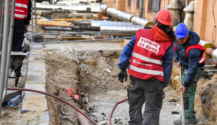 Letošní výměna parovodů za horkovody v Brně nepřinese významnější dopravní omezení