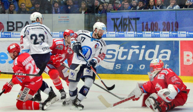 Plzeň porazila Třinec 3:1 a vynutila si sedmý zápas.