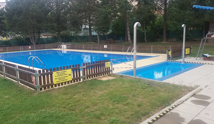 Bazén na Lochotíně.