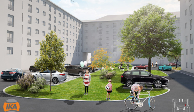 Město opraví rozsáhlý vnitroblok mezi ulicemi Kounicova, Tábor, Pod Kaštany a Šumavská