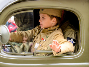 Plzeňské Slavnosti svobody vyvrcholily velkým vojenským konvojem.
