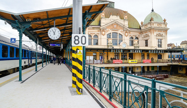 Modernizace plzeňského hlavního vlakového nádraží je u konce.