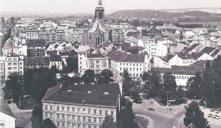 Procházky Plzní před rokem 1989.