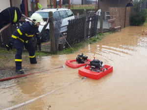 Přívalový déšť zasáhl v Plzeňském kraji Chrást a Dýšinu u Plzně