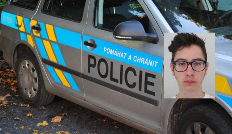 Pohřešovaný mladík.