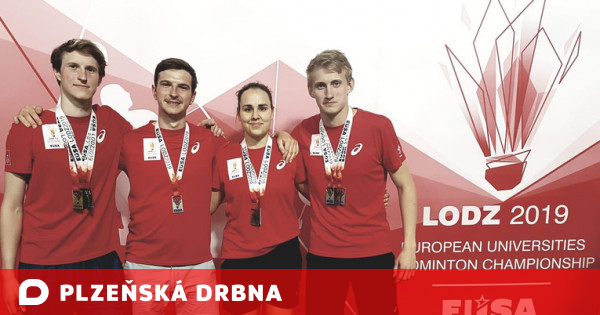 Skvělý úspěch badmintonistů ze ZČU. Jan Louda je mistrem Evropy ...