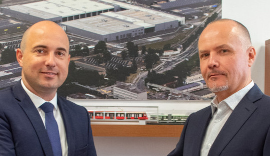 První náměstek primátora Roman Zarzycký a gen. ředitel Jiří Ptáček.