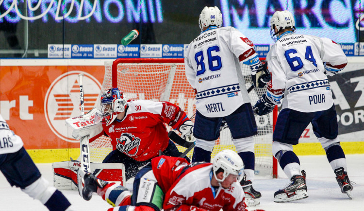 Milan Gulaš dává druhý gól.