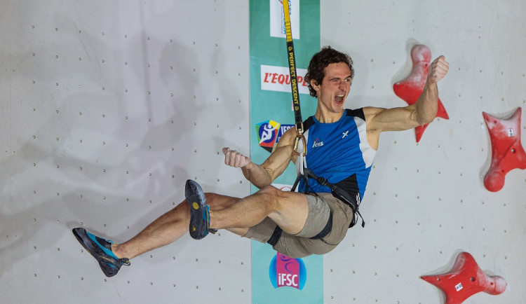Adam Ondra vybojoval ve Francii stříbro a zajistil si účast na olympiádě