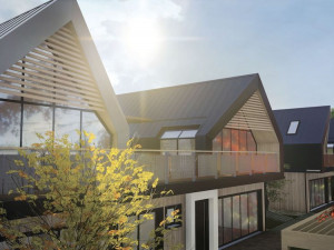 Vlastní elektřina a záplava vegetace. V Česku se chystá první městská zelená čtvrť.