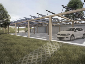 Vlastní elektřina a záplava vegetace. V Česku se chystá první městská zelená čtvrť.