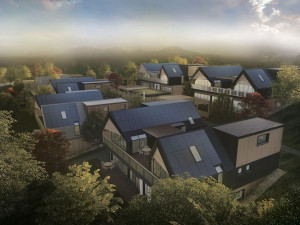 Vlastní elektřina a záplava vegetace. V Česku se chystá první městská zelená čtvrť.