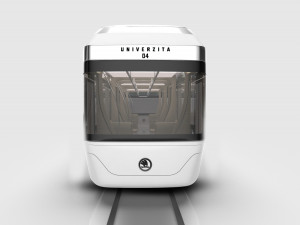 Plzeňští studenti jako vizi dopravy ukázali tramvaje bez řidiče.