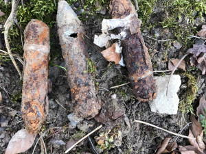 Našel jsem stovky kusů munice z války, volal policistům muž pracující s detektorem kovů