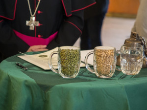 Požehnané pivo za papežem do Vatikánu neodjelo, bude se prodávat ve speciální aukci