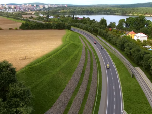 V plném proudu už jsou práce na nejdůležitější části východního okruhu Plzně