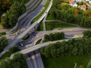 V plném proudu už jsou práce na nejdůležitější části východního okruhu Plzně