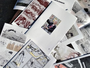 Studenti Sutnarky vytvořili komiks na základě 11 skutečných příběhů z konce války