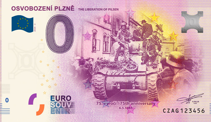 Sběratelé si přijdou na své. Plzeň vydává pamětní bankovky k výročí osvobození