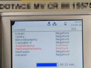 Zdrogovaná řidička