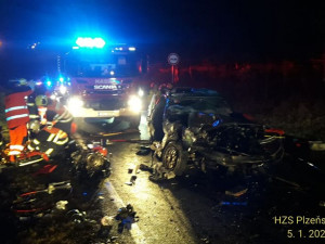 nehoda se stala ve směru od obce Vejprnice směrem na obec Tlučná