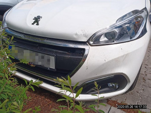 Zaběhlý pes nejspíš nemá rád auta, na Doubravce se na jednom pěkně vyřádil