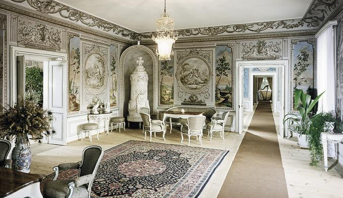 Společenský salon nazámku Kozel