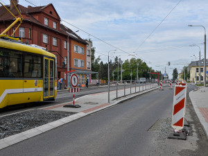 Nová křižovatka ulic Kaplířova–Klatovská–U Borského parku začne fungovat od 13. června