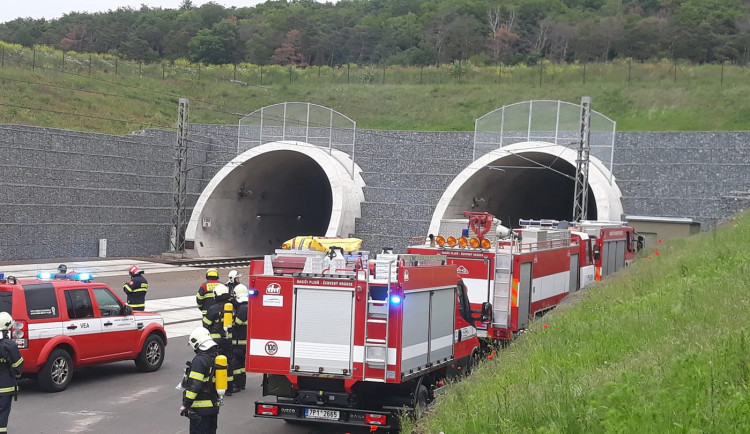 výjezd k Ejpovickému tunelu