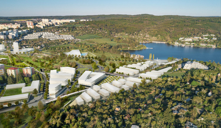 Tunel pod Kníničkami, most přes Svratku a nové přístaviště. Studie ukazují tři různé podoby silnice X43 přes Brno