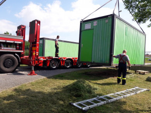 Odběrové místo v Domažlické nemocnici skončilo činnost, zmizel symbol pandemie