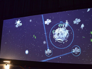 Playground od českých umělců INITI je interaktivní hra, při které hráči zachraňuje planetu před útoky z Vesmíru