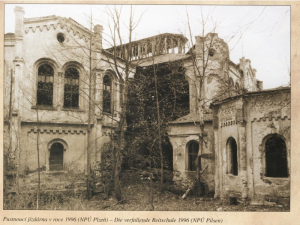 pustnoucí jízdárna v roce 1996