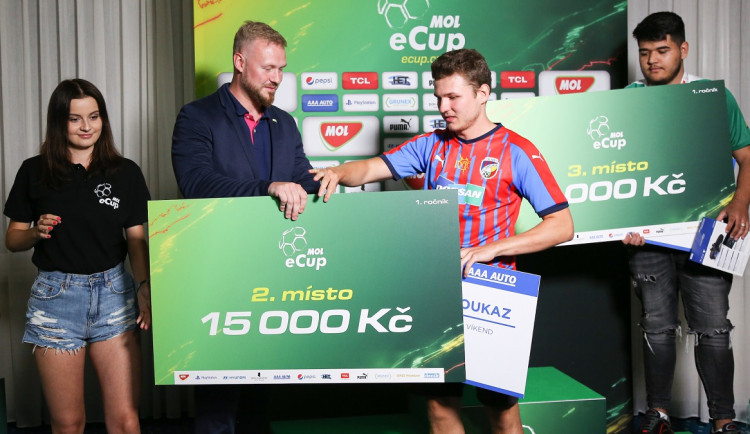 Na premiérovém ročníku MOL eCUP brala Viktoria Plzeň druhé místo