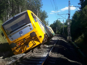 Nehoda vlaku, provoz na trati Plzeň - Cheb je dočasně přerušen