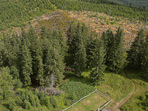 Nouzové nocoviště na Poledníku
