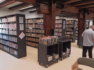 Ve dvou patrech bude fungovat knihovna