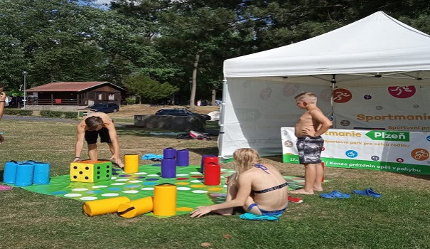 O víkendu se na koupalištích konají sportovní dny s pozvánkou na Sportmanii Plzeň