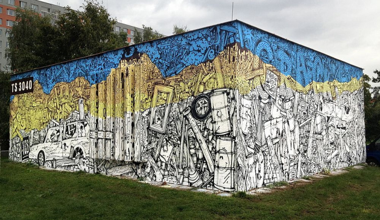 Takto úžasně dokáží street art umělci proměnit nevzhledné objekty
