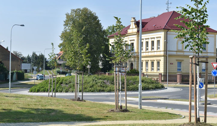 Rekonstrukce Dlážděné ulice v Radobyčicích