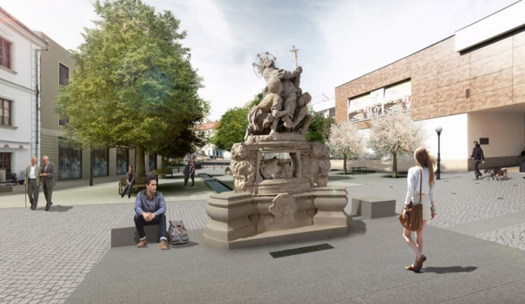 Rekonstrukce pěší zóny v Trutnově má skončit do konce června 2021