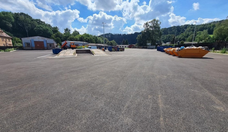 Sběrný dvůr v Náchodě je po rekonstrukci opět v provozu