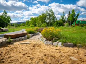 Park u Rakováčku v Rokycanech