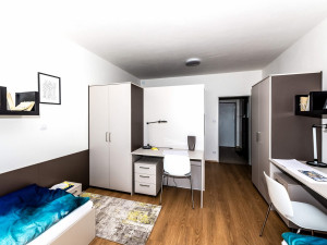 Konec vysokoškolských kolejí? Komplex na Borských polích nabízí moderní byty pro studenty