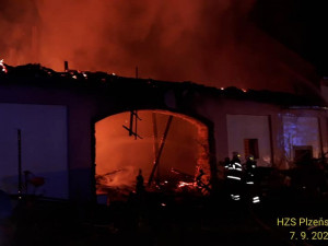 Požár zničil expozici soukromého zemědělského muzea na Plzeňsku, škoda přesáhne 25 milionů