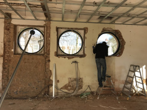 Práce na rekonstrukci