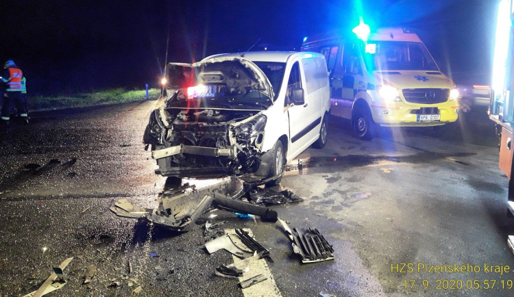 Ranní nehoda u Třemošné