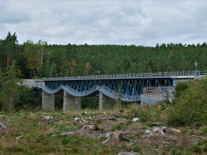 Železniční most v Pňovanech a zavěšená lávka pro pěší i cyklisty má Cenu Patria Nostra